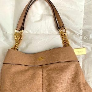New Coach Satchel Beautiful Gold Hardware